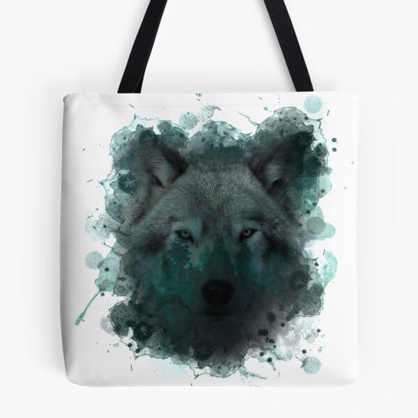Item preview, Charity: Abstract Wolf Forest Landscape  designed and sold by DoggoTankDesign.