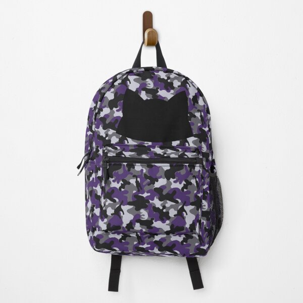 Item preview, Catmeowflage: Greyscale + Purple designed and sold by WolfKat777.