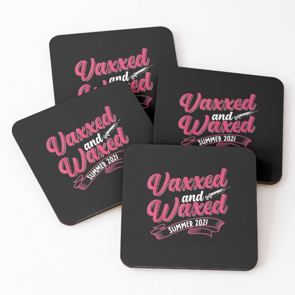 Item preview, Vaxxed & Waxed for a Funny Summer 2021 designed and sold by georgebuckart.