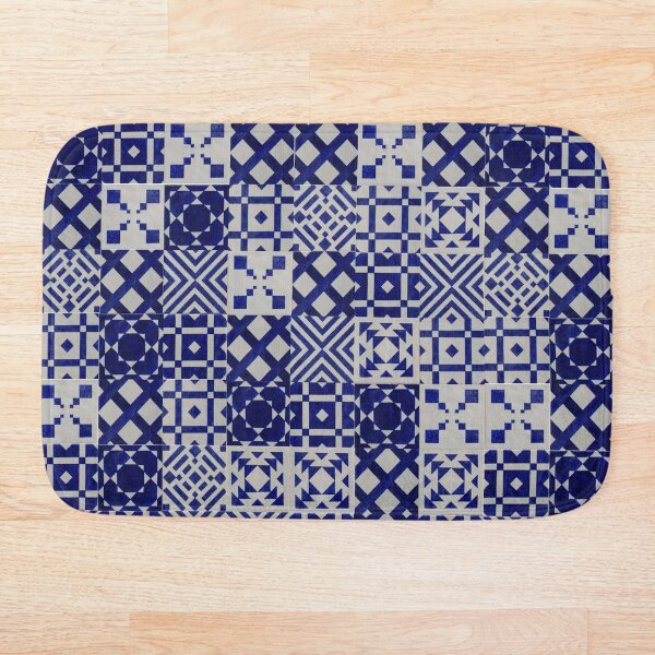 Artikelvorschau, #BlueTile #Muster entworfen und verkauft von BastiansDesigns.