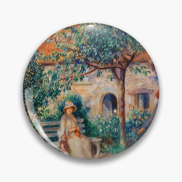 Artikelvorschau, In der Bretagne (En Bretagne) (1886) von Pierre-Auguste Renoir Original HD Renoir Art entworfen und verkauft von Go Logo Designs.
