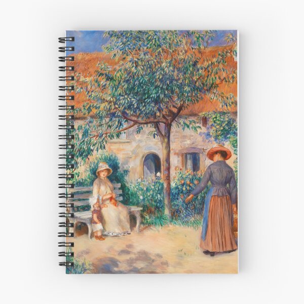 Item preview, In Brittany 1886 by Pierre-Auguste Renoir Art designed and sold by Go Logo Designs.