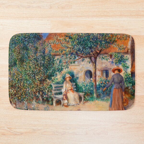 Item preview, In Brittany 1886 by Pierre-Auguste Renoir Art designed and sold by Go Logo Designs.