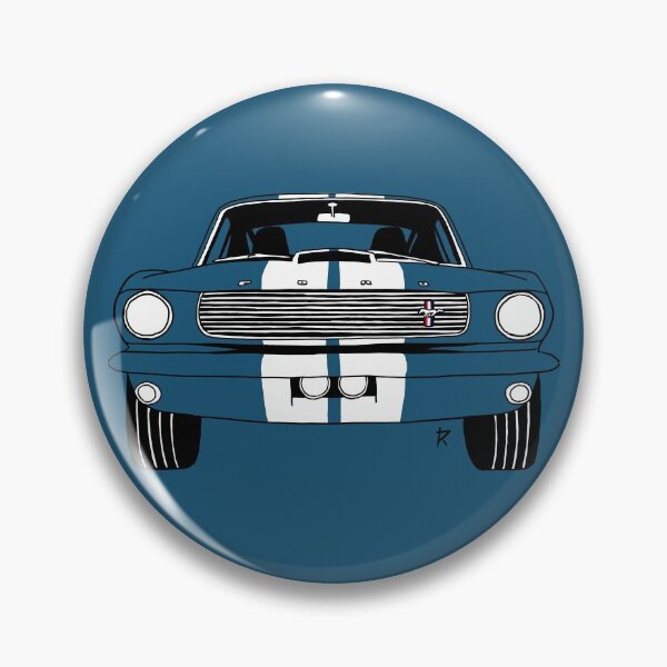 Item preview, Ford Mustang Shelby Cobalt Blue Background designed and sold by Cardrawing-Art.