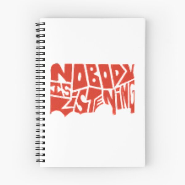 Item preview, nobody is listening designed and sold by Carmens-World.