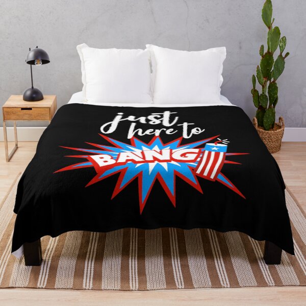 Item preview, Funny Fourth of July 4th of July Just Here To Bang Outfit Just Here To Bang Funny fireworks Men Women designed and sold by Easy-Logo.