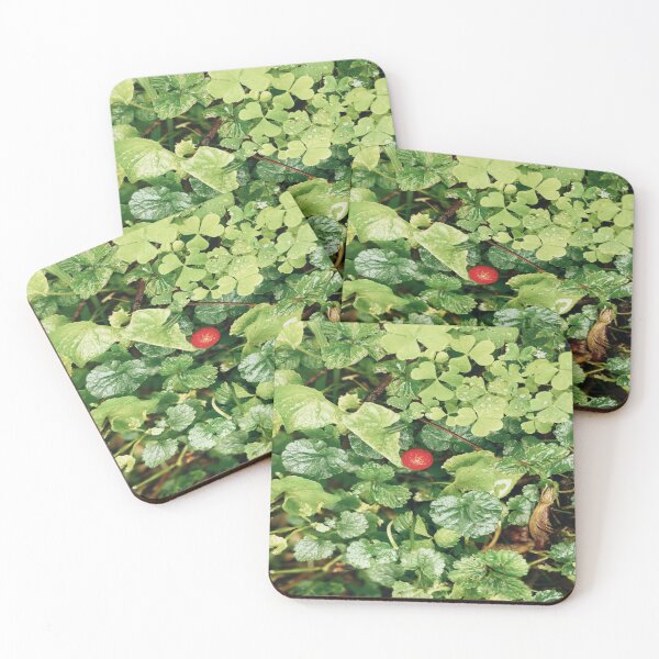 Item preview, PALE LEAVES RED BERRY designed and sold by RetroPlaceee.