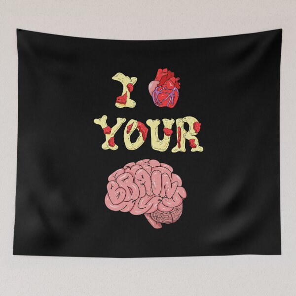 Item preview, I Love Your Brains designed and sold by SecretlyAge.