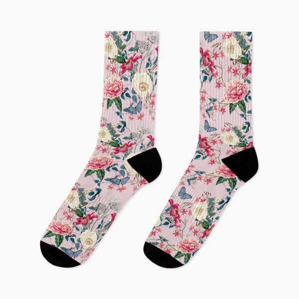 Item preview, Copy of Vintage Floral Garden on Pink designed and sold by meggydesigns.