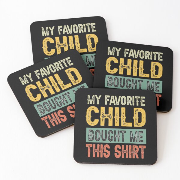 Item preview, Mens My Favorite Child Bought Me This Shirt, Retro Funny Dad Gift T-Shirt designed and sold by AMZBlacKStore.