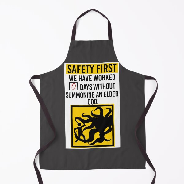 Item preview, Safety First: We Have Worked 0 Days Without Summoning an Elder God | Gift T-Shirt designed and sold by juliejeanss.