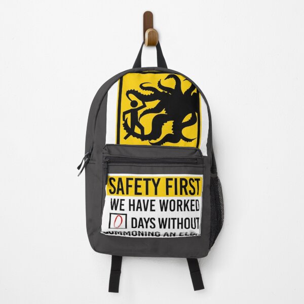 Item preview, Safety First: We Have Worked 0 Days Without Summoning an Elder God | Gift T-Shirt designed and sold by juliejeanss.