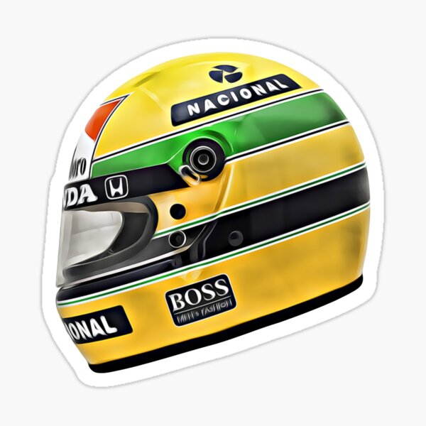 Ayrton Senna Helmet: Ontdek de legendarische helm van een Formule 1 ...