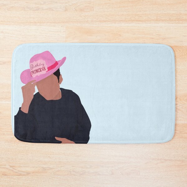Item preview, Sebastian Stan in a pink cowboy hat designed and sold by Lesha02.