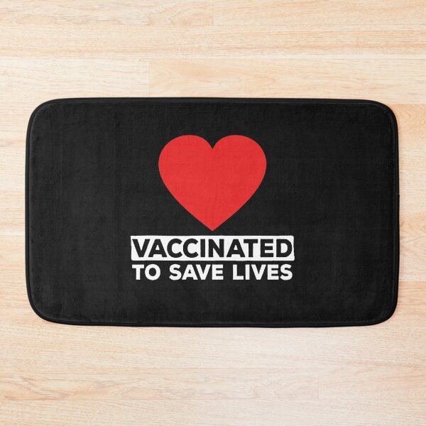Item preview, Vaccinated to save lives designed and sold by Vexel Studio.