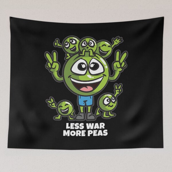 Item preview, Less War Mor Peas designed and sold by Moonpie90.