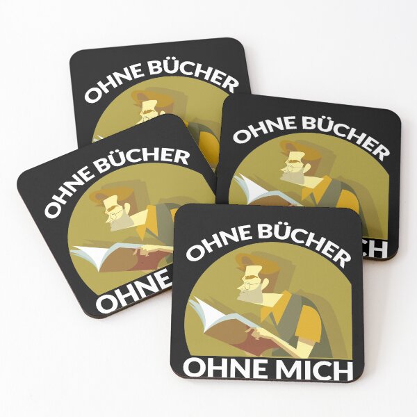 Artikelvorschau, OHNE BÜCHER OHNE MICH entworfen und verkauft von Spirit-Designs.