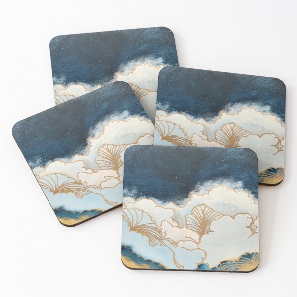 Item preview, Japanese Wind Clouds-Outdoors-Night designed and sold by DiensDesign.