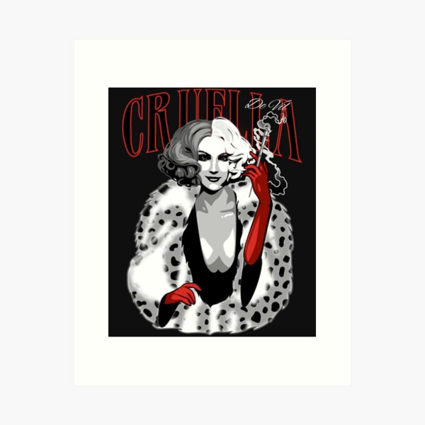 I'm Just Getting Started Darling/Cruella Quote Poster for Sale by haRexia