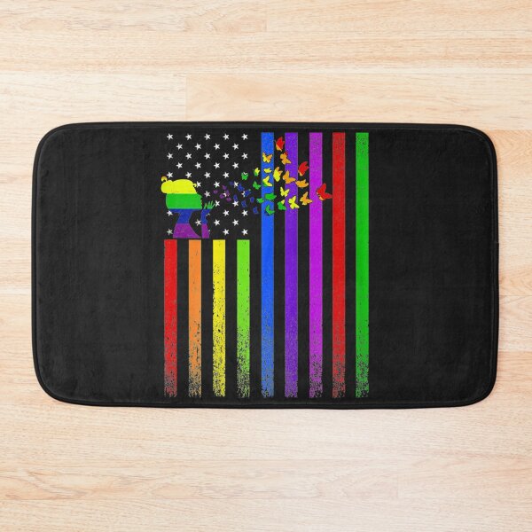 Item preview, Womens LGBTQ Mom Butterfly Vintage Rainbow Flag designed and sold by vlilliesnx.