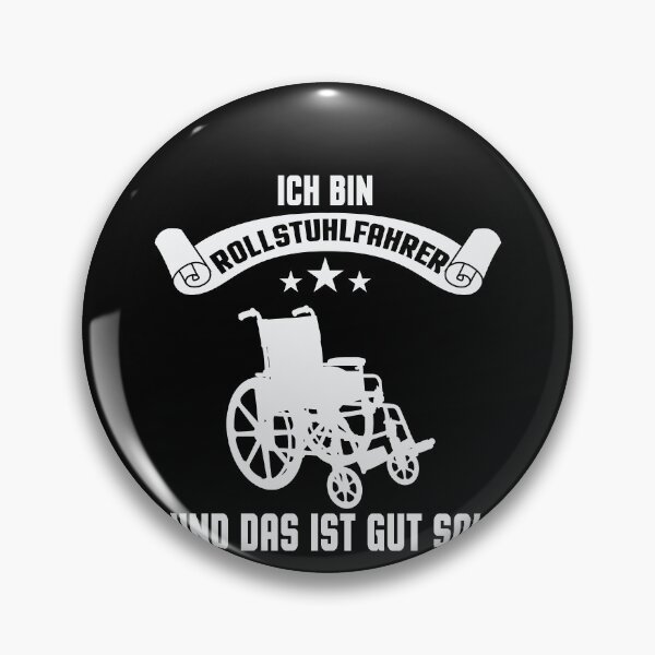 Artikelvorschau, ICH BIN ROLLSTUHLFAHRER UND DAS IST GUT SO! entworfen und verkauft von Spirit-Designs.