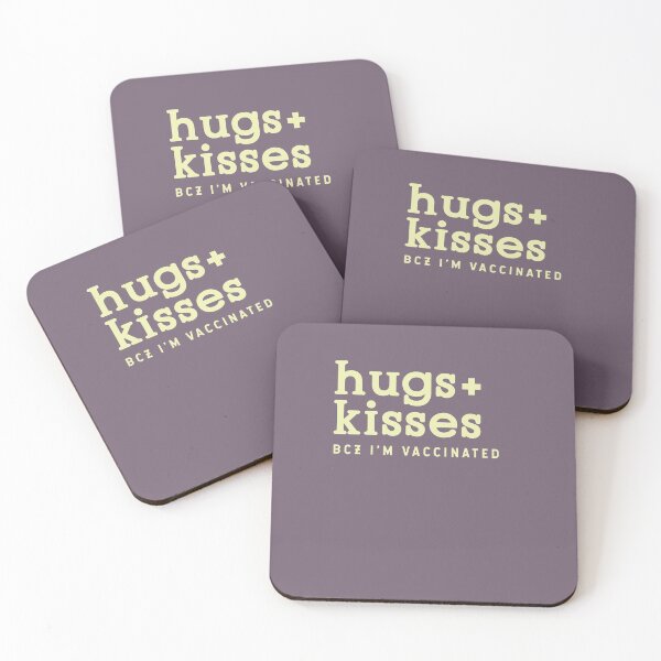 Item preview, Hugs + Kisses Bcz I'm Vaccinates designed and sold by glee1111.