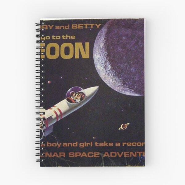 Item preview, Go to the Moon, Kiddie Space Rocket Record Cover designed and sold by Vintaged.