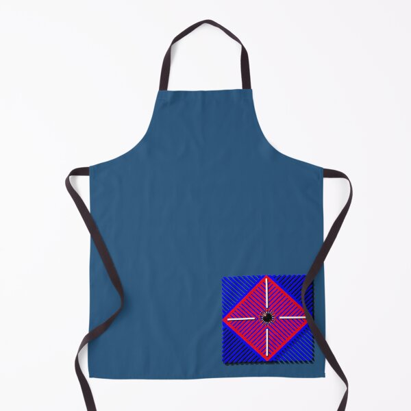 Item preview, Square, corona, grid, (414) (blue, red) decorative, digital, colorful, abstract, designed and sold by Paszkan.