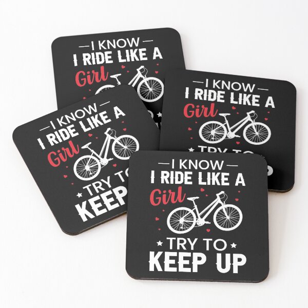 Item preview, I know i ride like a girl try to keep up. designed and sold by digoarpi.