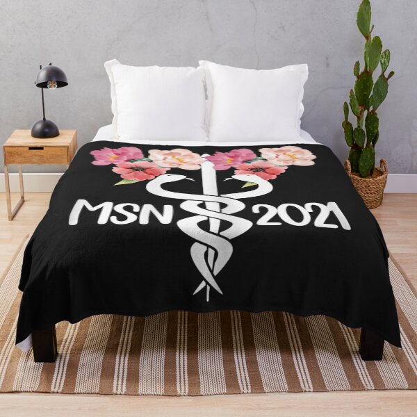 Item preview, Womens MSN 2021 Caduceus  Master Of Science In Nursing Student designed and sold by vlilliesnx.