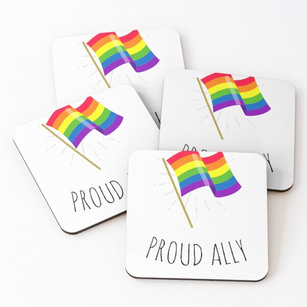 Item preview, Proud Ally Pride Month designed and sold by patternarium.
