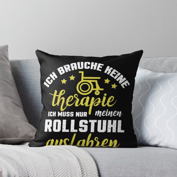 Item preview, ICH MUSS NUR MEINEN ROLLSTUHL AUSFAHREN designed and sold by Spirit-Designs.