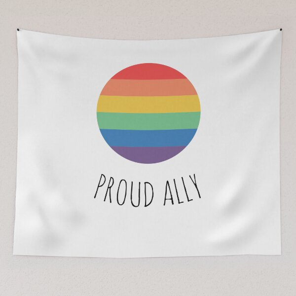 Item preview, Proud Ally Pride Month designed and sold by patternarium.