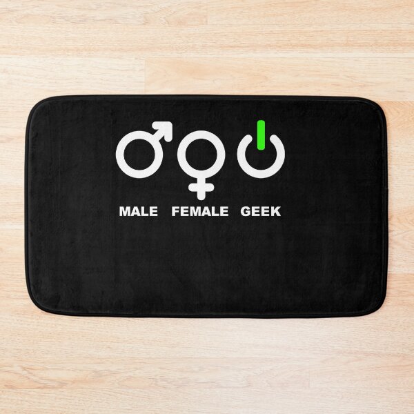 Item preview, Male Female Geek designed and sold by Moonpie90.