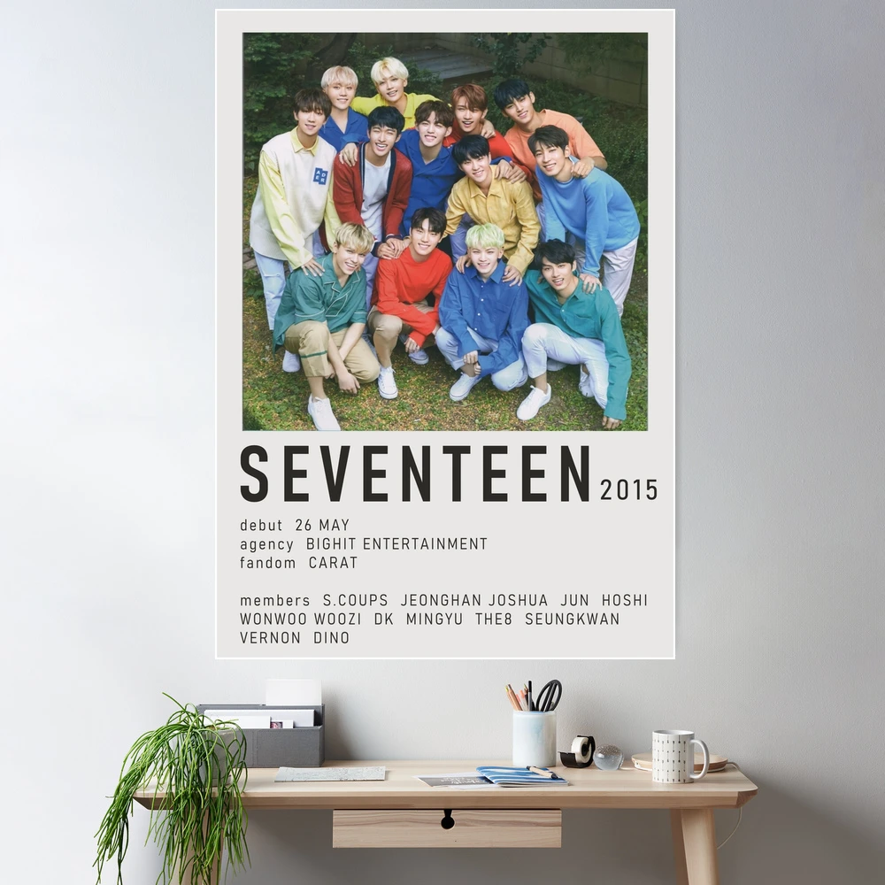 Seventeen Alternate minimalist poster