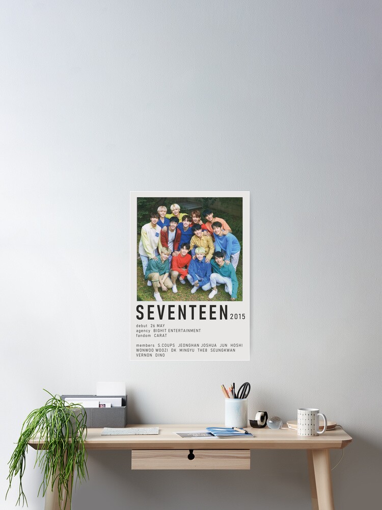 Seventeen Alternate minimalist poster