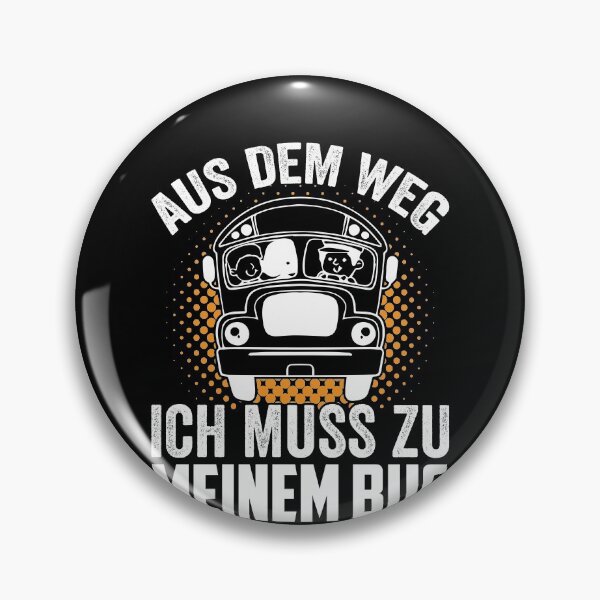 Item preview, AUS DEM WEG ICH MUSS ZU MEINEM BUS designed and sold by Spirit-Designs.