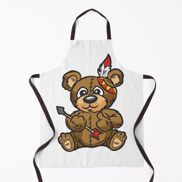 Item preview, Indian Teddy Bear with Jewelry and Arrow designed and sold by Moonpie90.