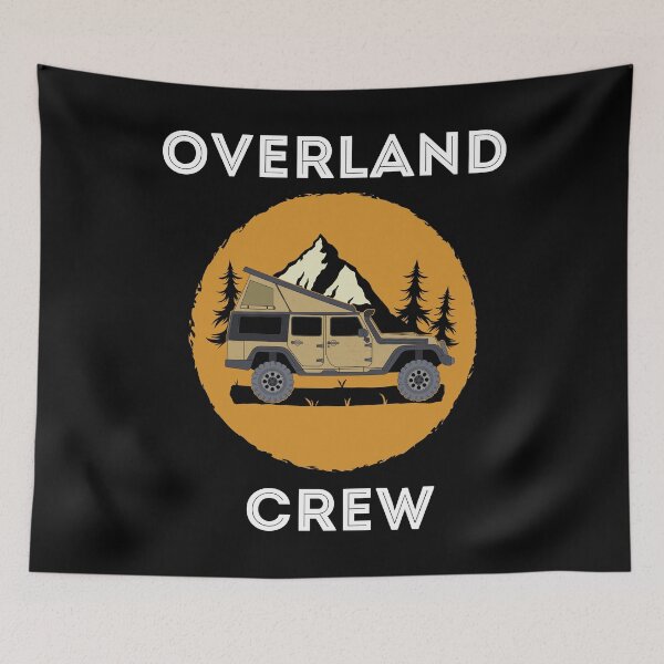 Item preview, Overland Crew Off-Road Camping Overlanding product designed and sold by jakehughes2015.