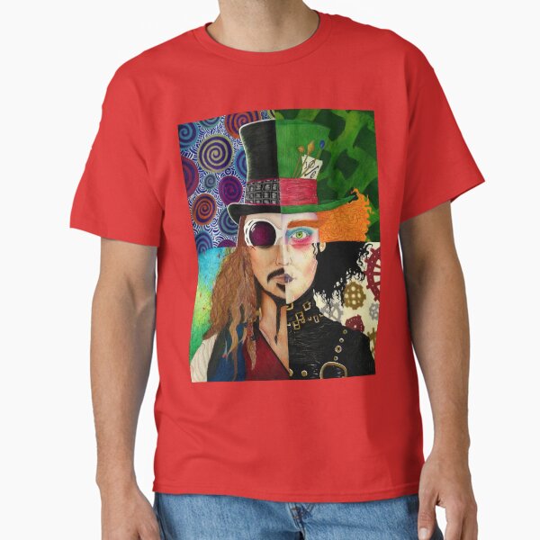 Item preview, Johnny Depp Character Collage designed and sold by VanessaD16.