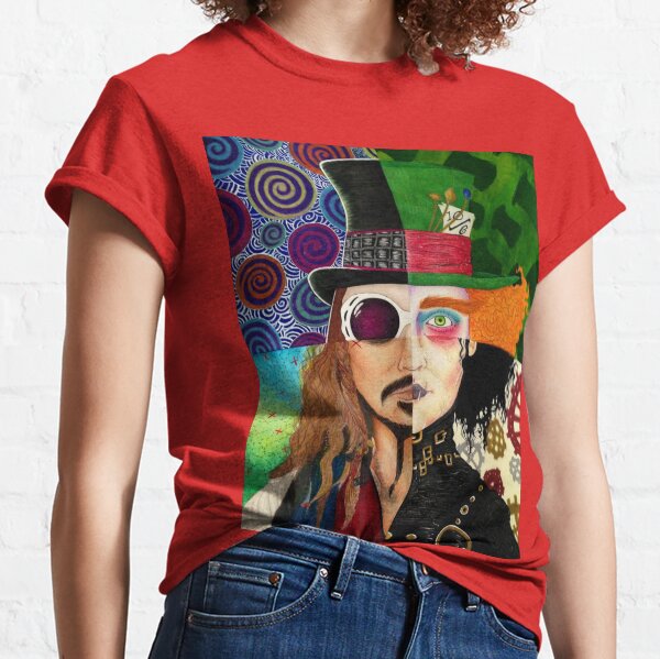 Item preview, Johnny Depp Character Collage designed and sold by VanessaD16.