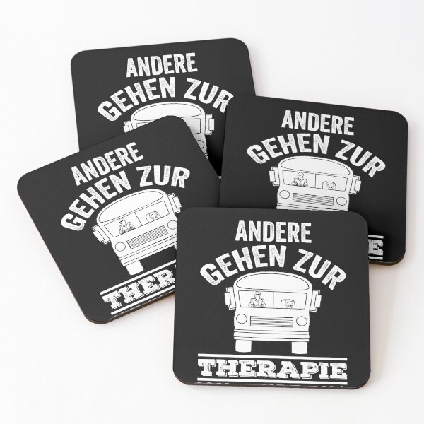 Item preview, ANDERE GEHEN ZUR THERAPIE ICH FAHRE BUS designed and sold by Spirit-Designs.