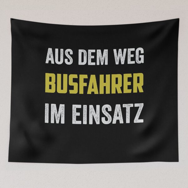 Item preview, AUS DEM WEG BUSFAHRER IM EINSATZ designed and sold by Spirit-Designs.