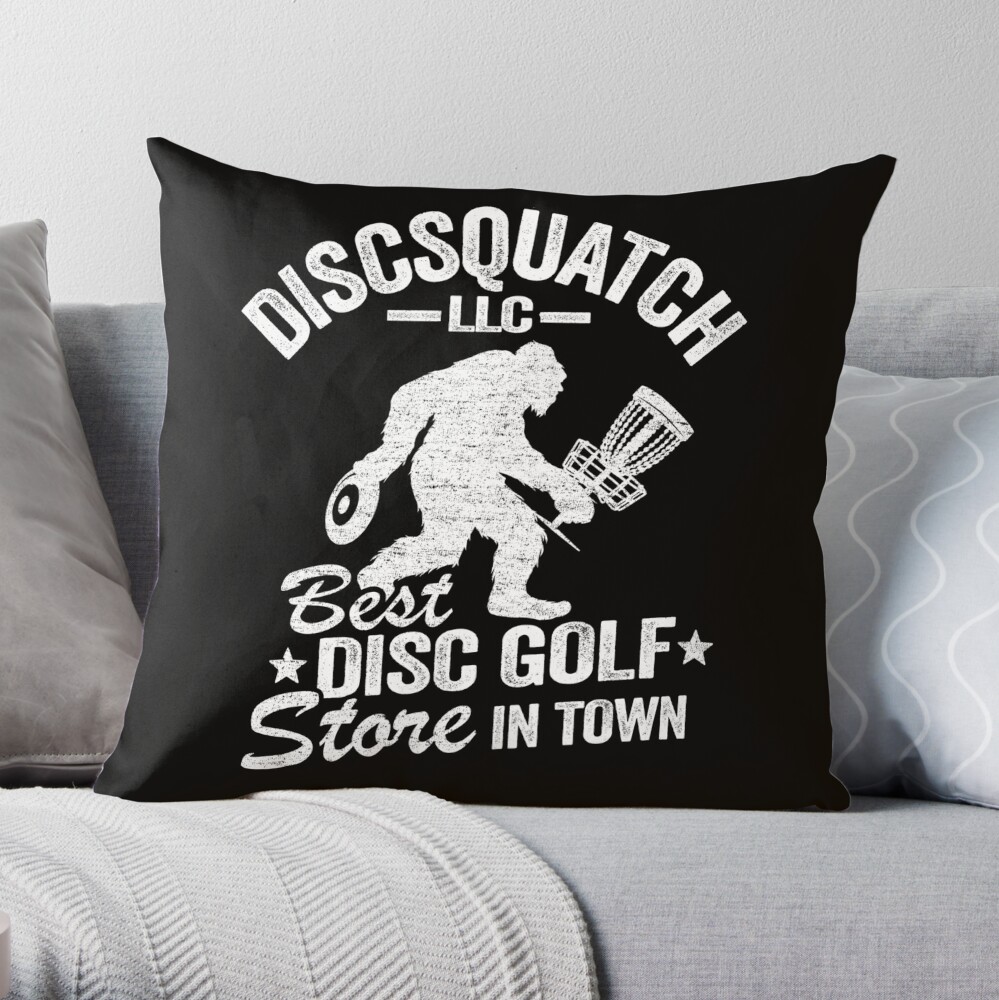 18x18 Throw Pillow: Legends Of The National Parks-Bigfoot