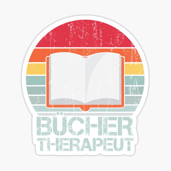 BÜCHER THERAPEUT Sticker