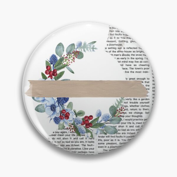 Item preview, Crescent moon of flower on page designed and sold by thewhalewhaley.