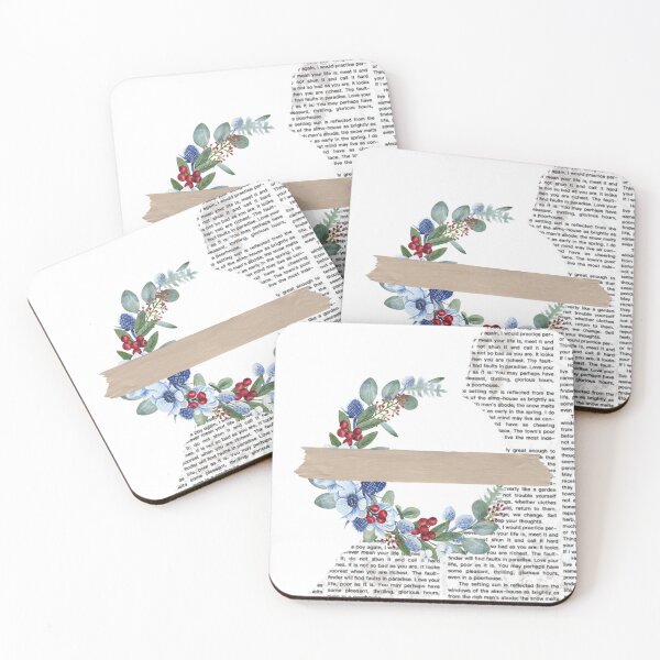 Item preview, Crescent moon of flower on page designed and sold by thewhalewhaley.
