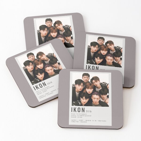 Item preview, Ikon Alternate minimalist poster designed and sold by kpopular studios.