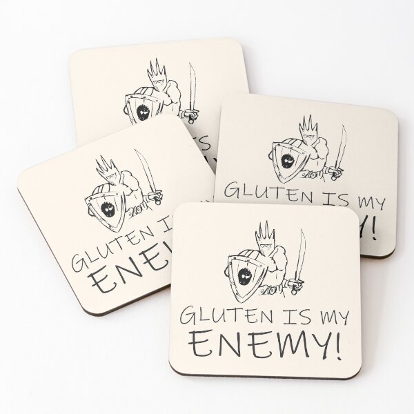 Item preview, Gluten Is My Enemy - Celiac Soldier designed and sold by Bennymp.
