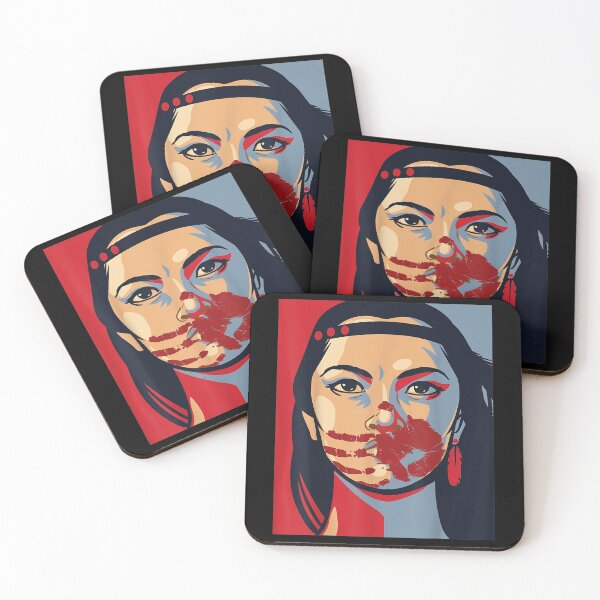 Item preview, MMIW Awareness Indigenous Woman Art Stolen Sisters designed and sold by phoebealfred7.